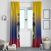 Custom Colombia Football Window Curtain Summer 2024 Las Chicas Superpoderosas - Wonder Print Shop