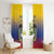 Custom Colombia Football Window Curtain Summer 2024 Las Chicas Superpoderosas - Wonder Print Shop