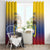 Custom Colombia Football Window Curtain Summer 2024 Las Chicas Superpoderosas - Wonder Print Shop