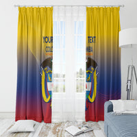 Custom Colombia Football Window Curtain Summer 2024 Las Chicas Superpoderosas - Wonder Print Shop