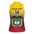 Custom Colombia Football Women Sleeveless Polo Shirt Summer 2024 Las Chicas Superpoderosas - Wonder Print Shop