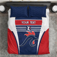 Custom France Football Bedding Set Summer 2024 Les Bleues - Wonder Print Shop