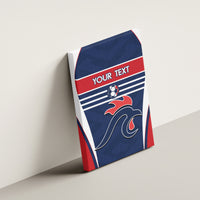 Custom France Football Canvas Wall Art Summer 2024 Les Bleues - Wonder Print Shop