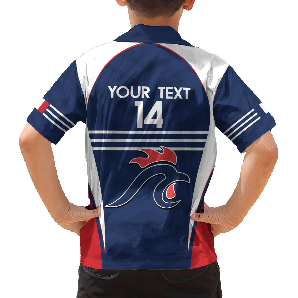 Custom France Football Family Matching Long Sleeve Bodycon Dress and Hawaiian Shirt Summer 2024 Les Bleues - Wonder Print Shop