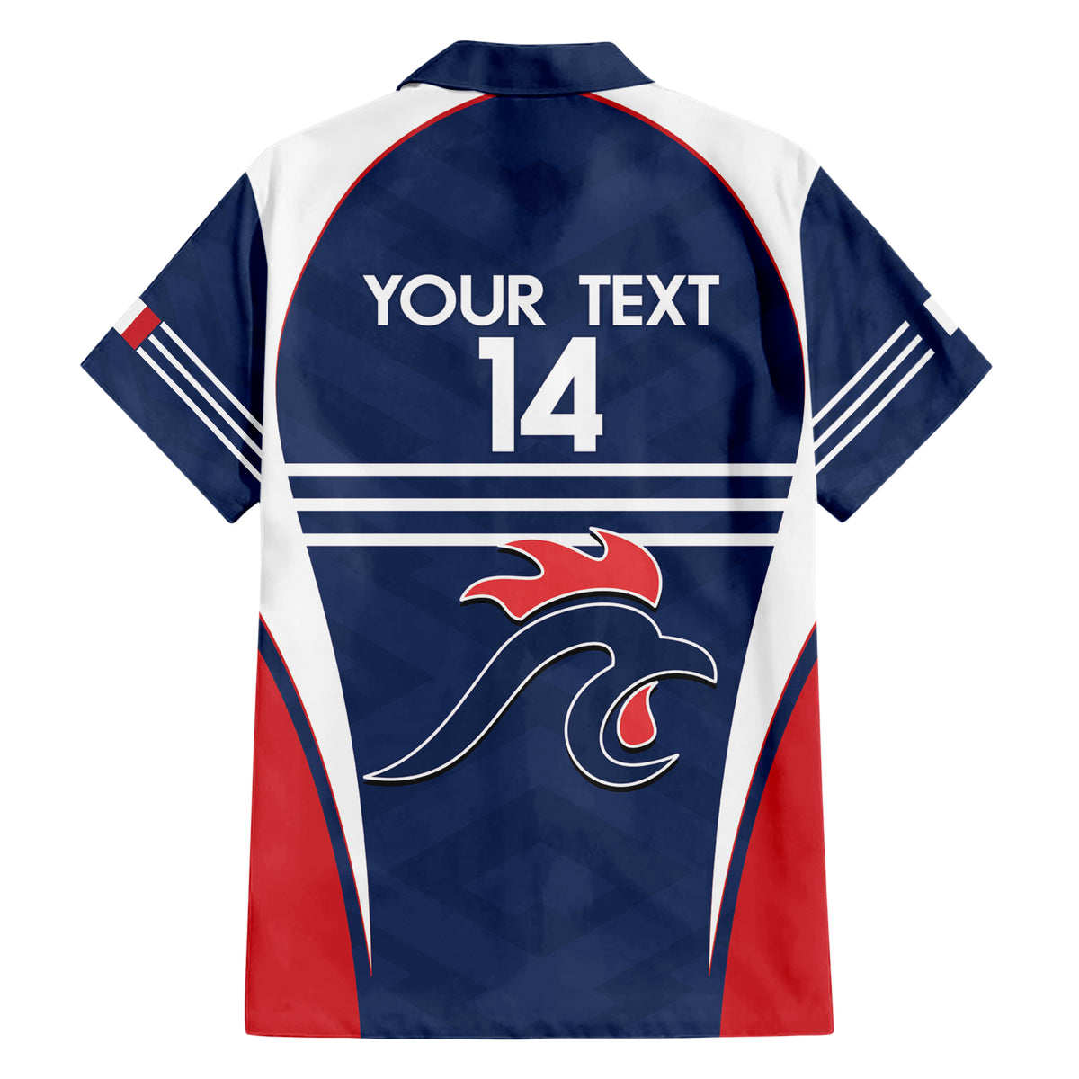 Custom France Football Hawaiian Shirt Summer 2024 Les Bleues - Wonder Print Shop