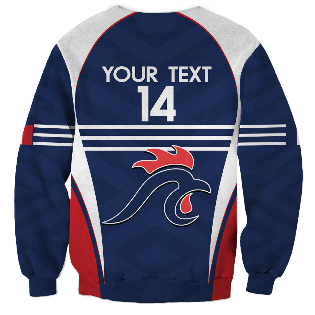 Custom France Football Sweatshirt Summer 2024 Les Bleues - Wonder Print Shop