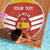 Custom Spain Football Beach Blanket Summer 2024 La Roja - Wonder Print Shop