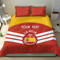 Custom Spain Football Bedding Set Summer 2024 La Roja - Wonder Print Shop