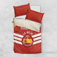 Custom Spain Football Bedding Set Summer 2024 La Roja - Wonder Print Shop