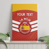 Custom Spain Football Canvas Wall Art Summer 2024 La Roja - Wonder Print Shop