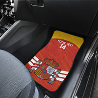 Custom Spain Football Car Mats Summer 2024 La Roja - Wonder Print Shop