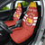 Custom Spain Football Car Seat Cover Summer 2024 La Roja - Wonder Print Shop