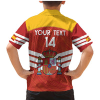 Custom Spain Football Family Matching Mermaid Dress and Hawaiian Shirt Summer 2024 La Roja - Wonder Print Shop