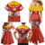 Custom Spain Football Family Matching Mermaid Dress and Hawaiian Shirt Summer 2024 La Roja - Wonder Print Shop