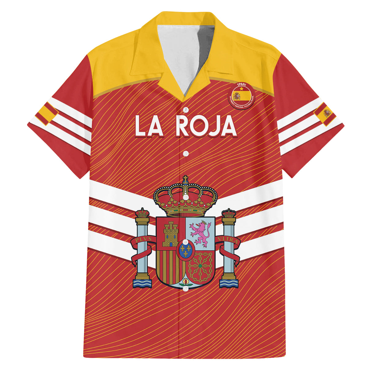 Custom Spain Football Family Matching Mermaid Dress and Hawaiian Shirt Summer 2024 La Roja - Wonder Print Shop
