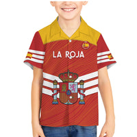 Custom Spain Football Family Matching Mermaid Dress and Hawaiian Shirt Summer 2024 La Roja - Wonder Print Shop