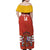 Custom Spain Football Family Matching Off Shoulder Maxi Dress and Hawaiian Shirt Summer 2024 La Roja - Wonder Print Shop