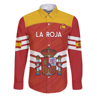 Custom Spain Football Family Matching Puletasi and Hawaiian Shirt Summer 2024 La Roja - Wonder Print Shop