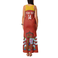 Custom Spain Football Family Matching Tank Maxi Dress and Hawaiian Shirt Summer 2024 La Roja - Wonder Print Shop