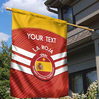 Custom Spain Football Garden Flag Summer 2024 La Roja - Wonder Print Shop