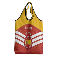 Custom Spain Football Grocery Bag Summer 2024 Olympic La Roja