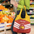 Custom Spain Football Grocery Bag Summer 2024 Olympic La Roja