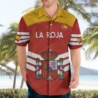 Custom Spain Football Hawaiian Shirt Summer 2024 La Roja - Wonder Print Shop
