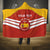 Custom Spain Football Hooded Blanket Summer 2024 Olympic La Roja