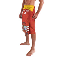 Custom Spain Football Lavalava Summer 2024 La Roja - Wonder Print Shop