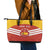 Custom Spain Football Leather Tote Bag Summer 2024 La Roja - Wonder Print Shop