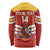Custom Spain Football Long Sleeve Shirt Summer 2024 La Roja - Wonder Print Shop