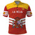 Custom Spain Football Polo Shirt Summer 2024 La Roja - Wonder Print Shop