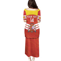 Custom Spain Football Puletasi Summer 2024 La Roja - Wonder Print Shop