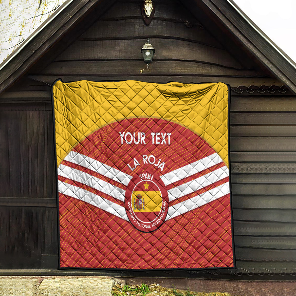 Custom Spain Football Quilt Summer 2024 La Roja - Wonder Print Shop
