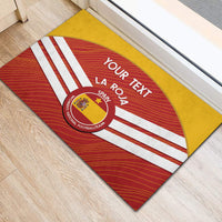 Custom Spain Football Rubber Doormat Summer 2024 La Roja - Wonder Print Shop