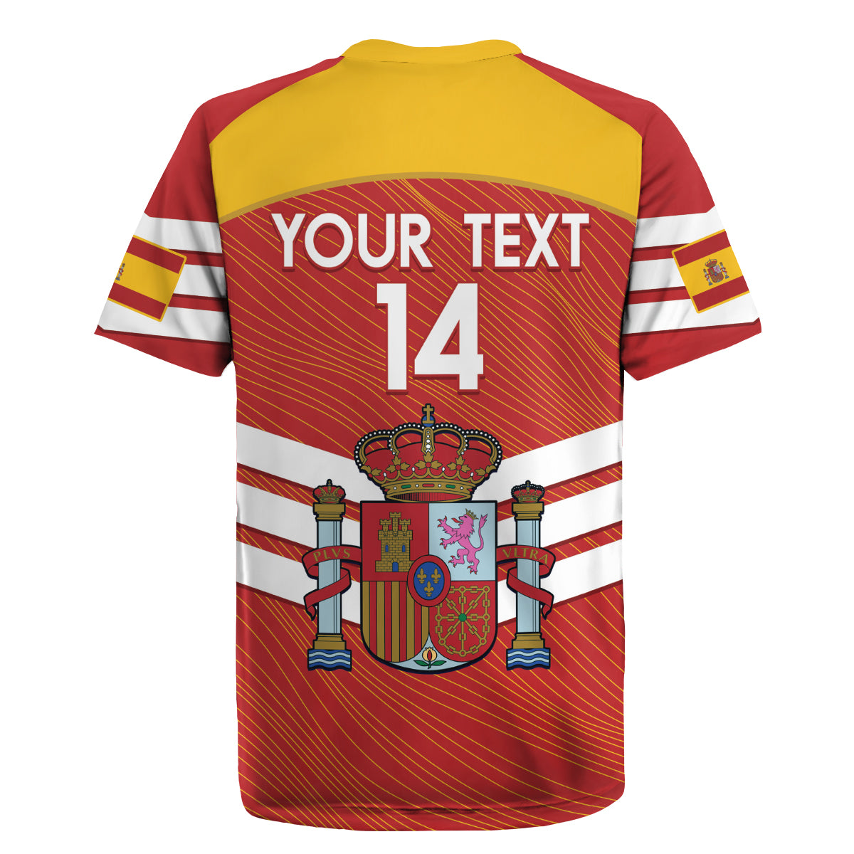 Custom Spain Football Rugby Jersey Summer 2024 La Roja - Wonder Print Shop