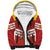 Custom Spain Football Sherpa Hoodie Summer 2024 La Roja - Wonder Print Shop