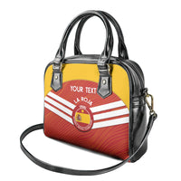 Custom Spain Football Shoulder Handbag Summer 2024 Olympic La Roja