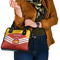 Custom Spain Football Shoulder Handbag Summer 2024 Olympic La Roja