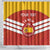 Custom Spain Football Shower Curtain Summer 2024 Olympic La Roja