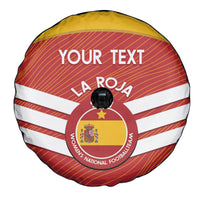 Custom Spain Football Spare Tire Cover Summer 2024 La Roja - Wonder Print Shop
