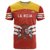 Custom Spain Football T Shirt Summer 2024 La Roja - Wonder Print Shop