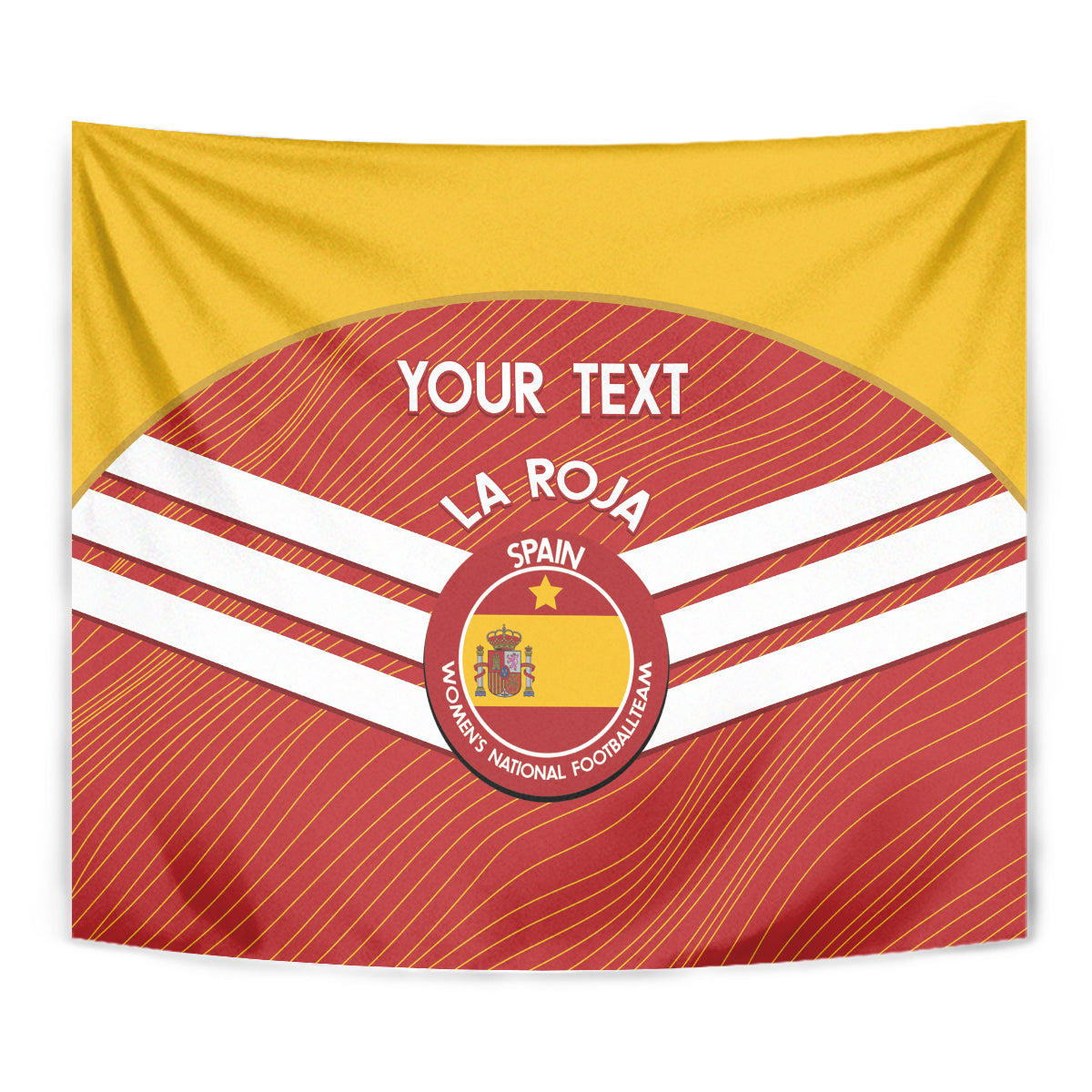 Custom Spain Football Tapestry Summer 2024 La Roja - Wonder Print Shop