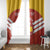 Custom Spain Football Window Curtain Summer 2024 La Roja - Wonder Print Shop
