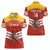 Custom Spain Football Women Polo Shirt Summer 2024 La Roja - Wonder Print Shop