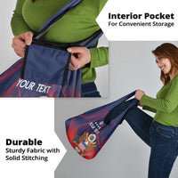 Custom United States Soccer Grocery Bag Summer 2024 Olympic Go USA