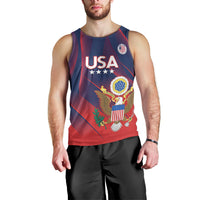Custom United States Soccer Men Tank Top Summer 2024 Go USA - Wonder Print Shop