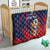 Custom United States Soccer Quilt Summer 2024 Go USA - Wonder Print Shop