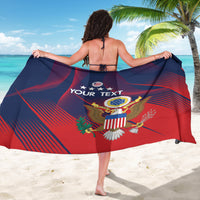 Custom United States Soccer Sarong Summer 2024 Go USA - Wonder Print Shop