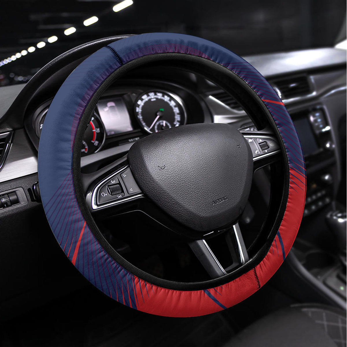 United States Soccer Steering Wheel Cover Summer 2024 Go USA - Wonder Print Shop